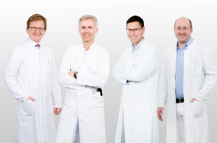 Chefärzte Kaschke, Langhoff, Wachtlin, Stofft