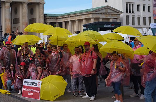 Bundesweiter Protesttag: Alarmstufe ROT
