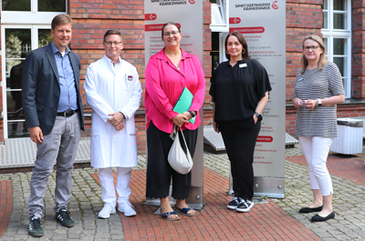 Staatssekretärin für Gesundheit und Pflege, Ellen Haußdörfer, zu Gast im SGK